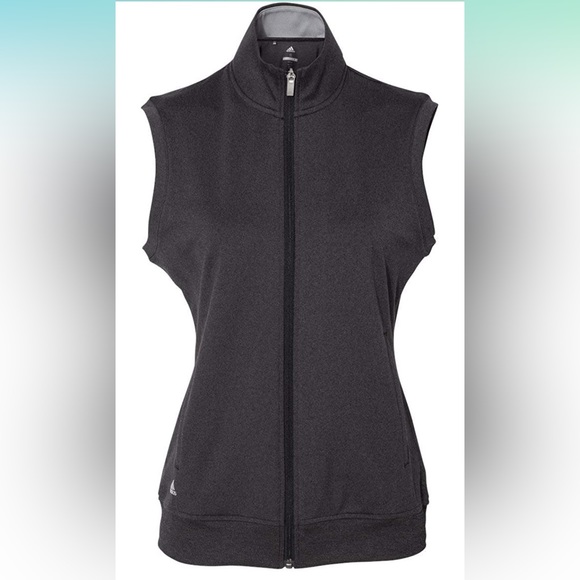 adidas Jackets & Blazers - 🆕 adidas Full-Zip Club Vest: gray